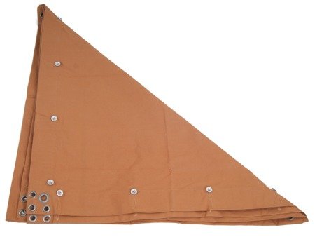 Zeltbahn M1893 - tent quarter - brown/ochre - 2nd grade repro