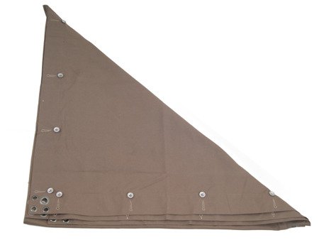 Zeltbahn M1893 - tent quarter - gray - 2nd grade