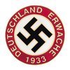 Deutschland Erwache 1933 - nazi party supporter badge - repro
