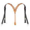 German WH/SS leather Y-straps - Fredericci