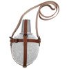 Medical field bottle carrying straps - repro - brown