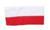 White and red Polish Home Army armband - blank
