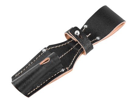 M84/98 WH/SS bayonet frog with supporting strap - black 