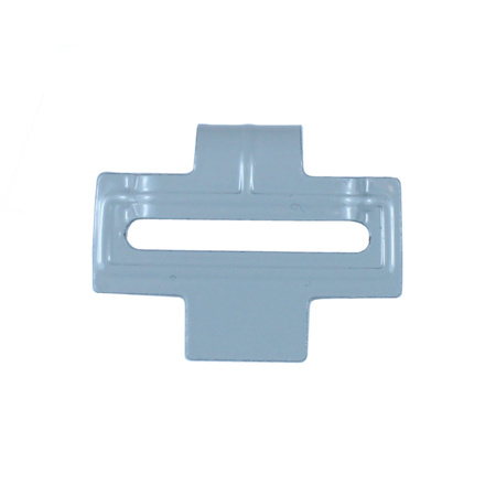 Steel hook for German main belt, matte gray - replica