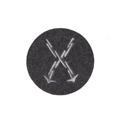 LW patch - Fernschreiber, Blaugrau - replica