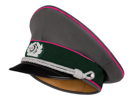 EREL Schirmmütze WH Panzerwaffe - gabardine - armoured piping - repro