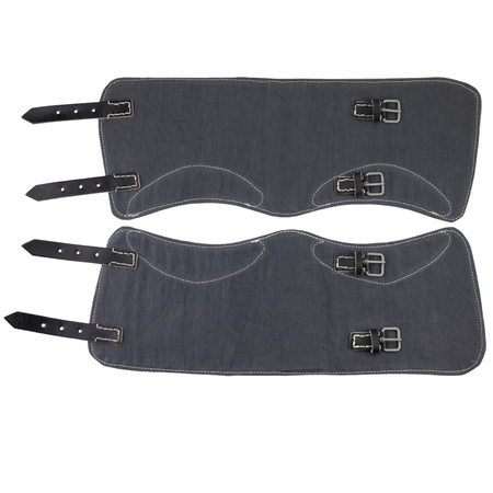 Opinacze niemieckie LW, późno wojenne, czarne skórki - replika