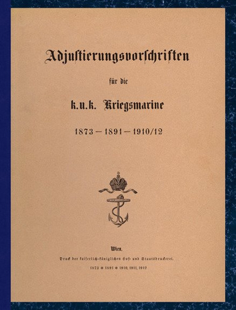 Adjustierungsvorschriften für die kuk Kriegsmarine