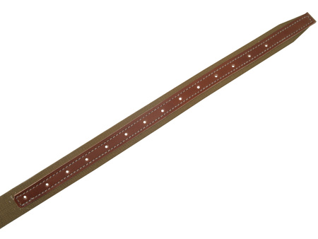 M1935 austerity pattern belt - brown leather strap - repro