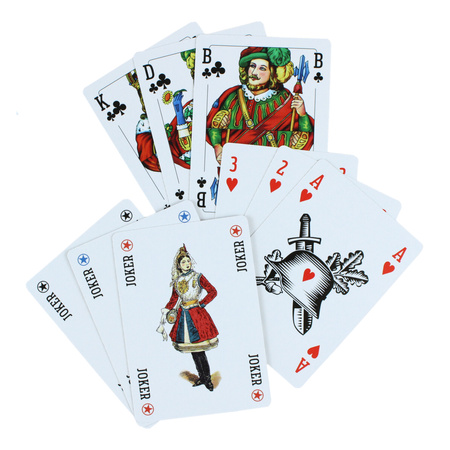 German Playing Cards, Helmet Variant - replica