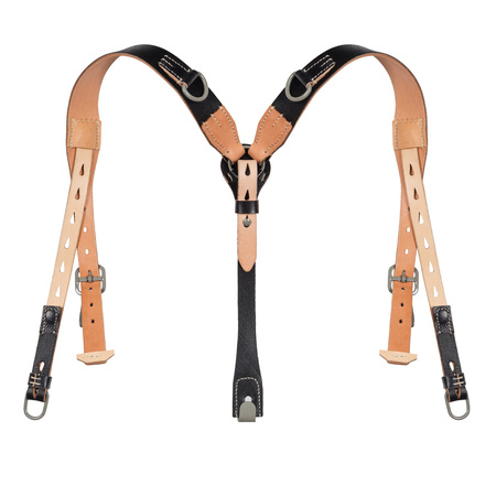 German WH/SS leather Y-straps - Fredericci