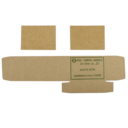 Ammo box for Polish 7,92 mm Mauser wz. 98 - replica