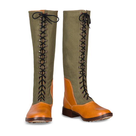 Tropenstiefel, WH DAK tropical high boots, late war type - repro