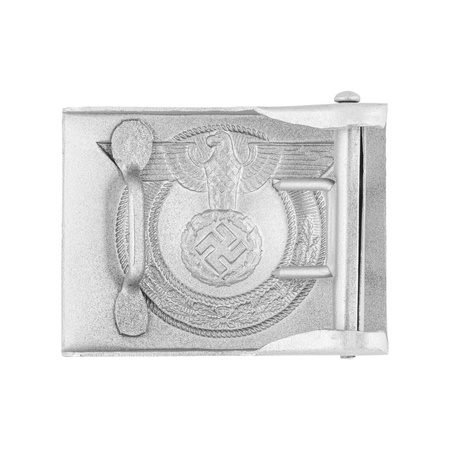 SA-Wehrmannschaften Koppelschloss - Sturmabteilung section steel belt buckle - repro