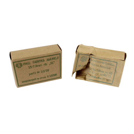 Ammo box for Polish 7,92 mm Mauser wz. 98 - replica