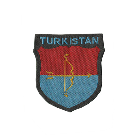 Volunteer Arm Patch, Turkistan, 2nd pattern, BeVo - Folded version