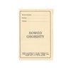 Identity card of the 2nd Polish Republic, model 1928 - reprint