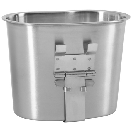 U. S. M-1910 canteen with cup - repro - stainless steel