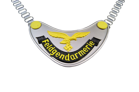 LW Feldgendarmerie military police gorget - repro