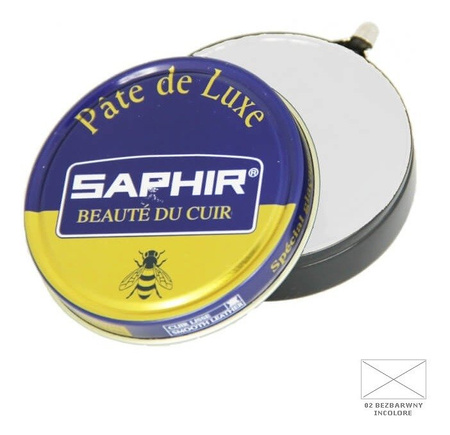 Wax paste for shoes - SAPHIR BDC Pate de Luxe 50ml