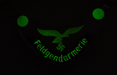 LW Feldgendarmerie military police gorget - repro