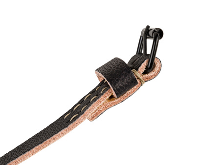 WH/SS Canteen strap - pebbled leather - repro by Nestof®