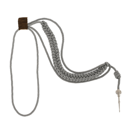 Aiguillette - Polish officers adjutant metalized cord - repro
