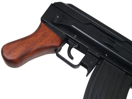 AK-47 assault rifle - folding stock - model gun