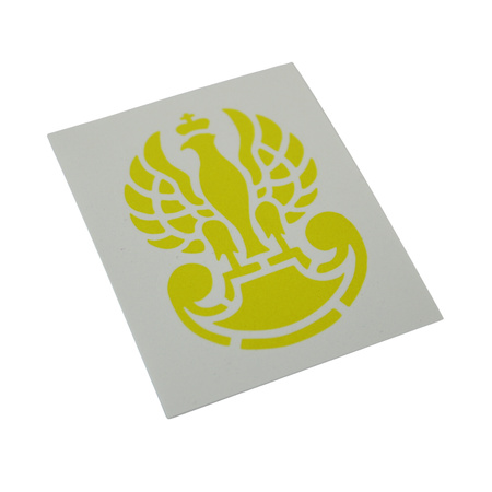 Water decal - Eagle of the 2nd Polish Corps, yellow