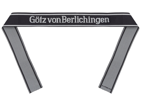 "Götz von Berlichingen" BeVo cuff title - repro