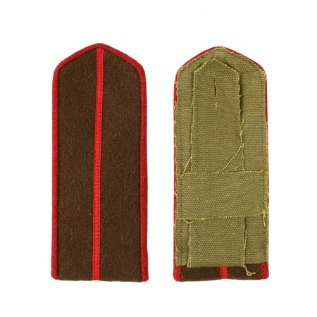 M1943 artillery and armoured field shoulder boards - officers - repro