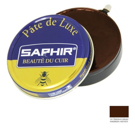 Wax paste for shoes - SAPHIR BDC Pate de Luxe 50ml