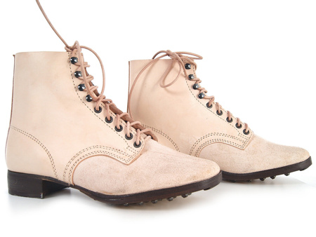 Schnurschuhe M37 - WH/SS German ankle boots - repro