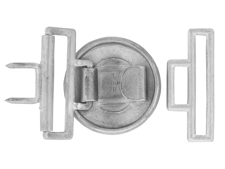 Reichsbahn/Bahnschutzpolizei Koppelschloss - officers belt buckle - aluminium - repro