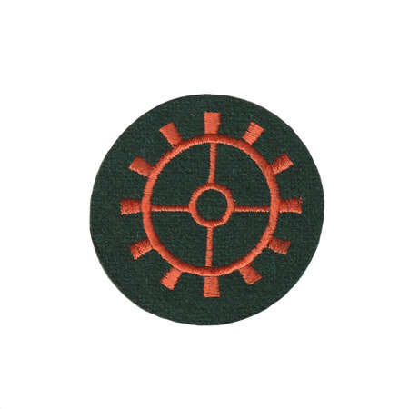 Heer patch - Vehicle mechanic, dark green - replica