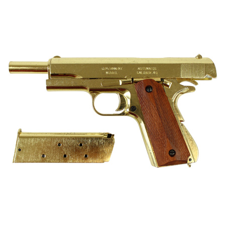 Denix 5312, replika Colt M1911A1 - złoty