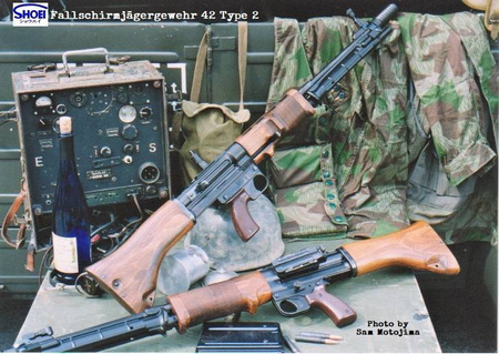 Shoei Fallshirmjägergewehr 42,  FG 42 rifle, type II