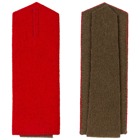 Russian Imperial Army shoulder boards - red