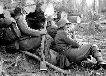 German mountain troops puttees - Nestof replica