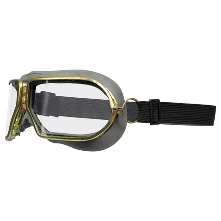 Soviet rubberized aviator goggles - surplus