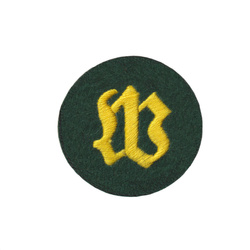 Heer patch - Wallmeister, dark green - replica