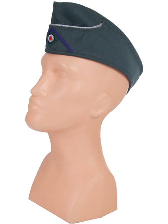 M38 Offiziersschiffien für Sanitätstruppe - gabardine side cap for Wehrmacht medic units - repro