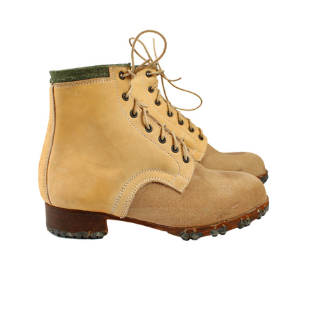 WH/SS Schnurschuhe M44 - German late war ankle boots, mountain version - repro