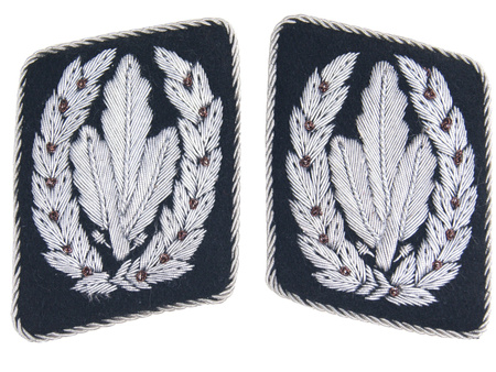 Reichsführer SS collar tabs - repro