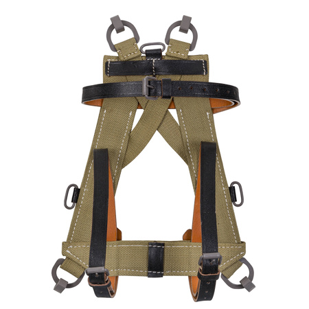 A-frame Sturmgepäck - with leather straps - repro