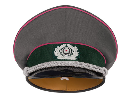 EREL Schirmmütze WH Panzerwaffe - gabardine - armoured piping - repro