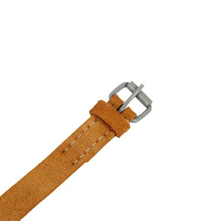 Equipment strap (mess tin), brown, steel fittings - replica
