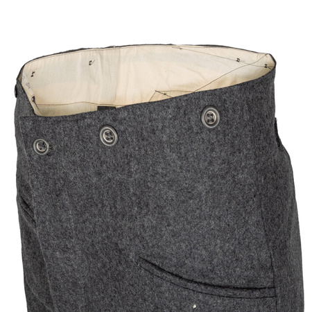 M37 Feldhose, field trousers, steingrau - repro