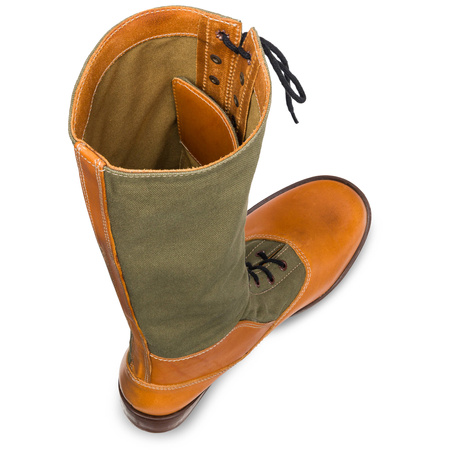 Tropenstiefel, WH DAK tropical high boots, late war type - repro