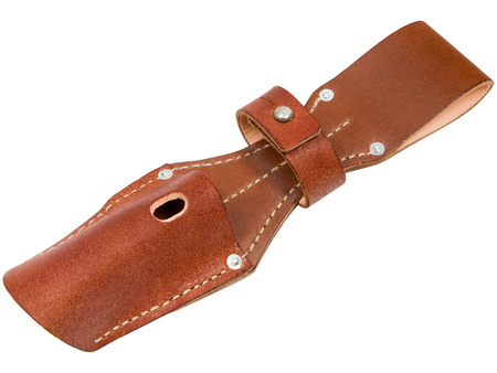 M84/98 Bayonet frog with strap - brown - repro